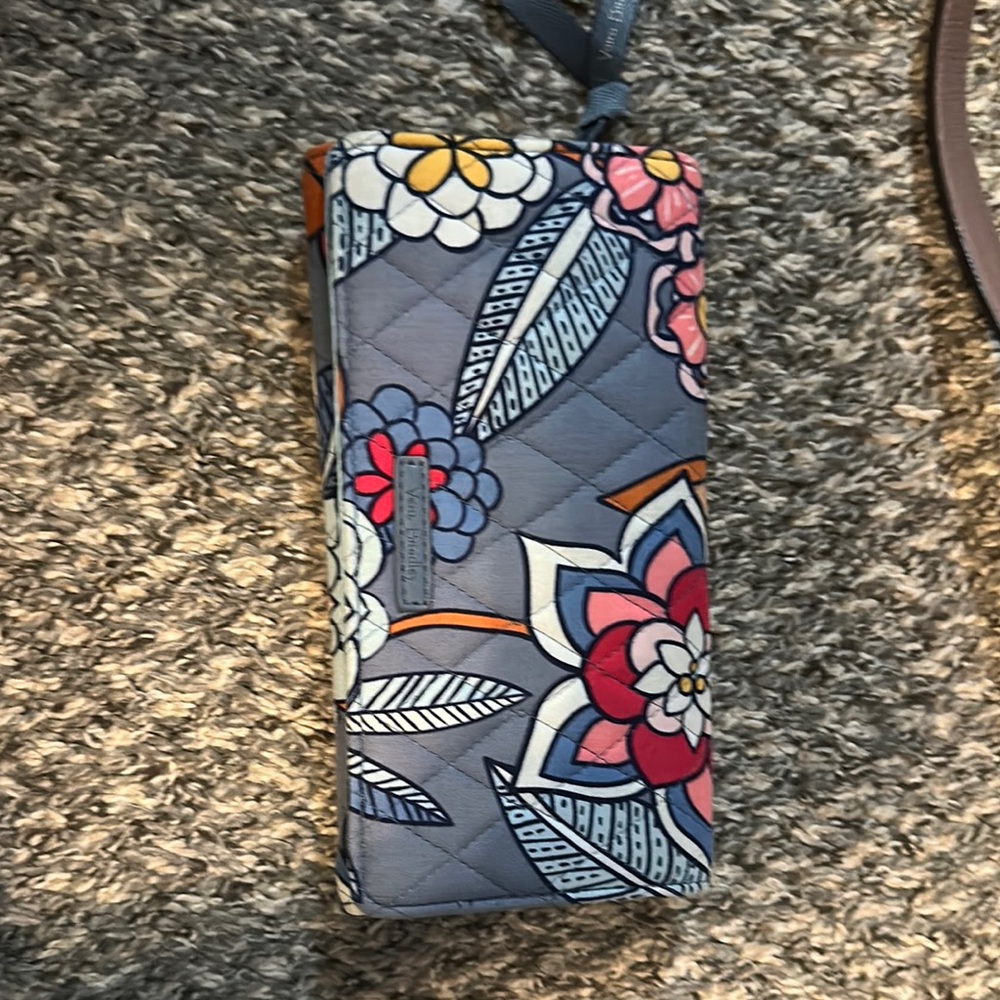 Floral Quilted Wallet